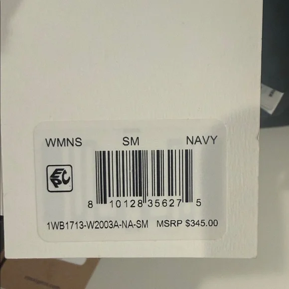 Halfdays Carson Bib Pant Navy NWT Small - Picture 5 of 5